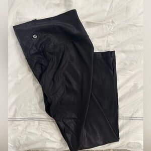Size 12 never worn lululemon Align™ High-Rise Pant 28" Shimmer